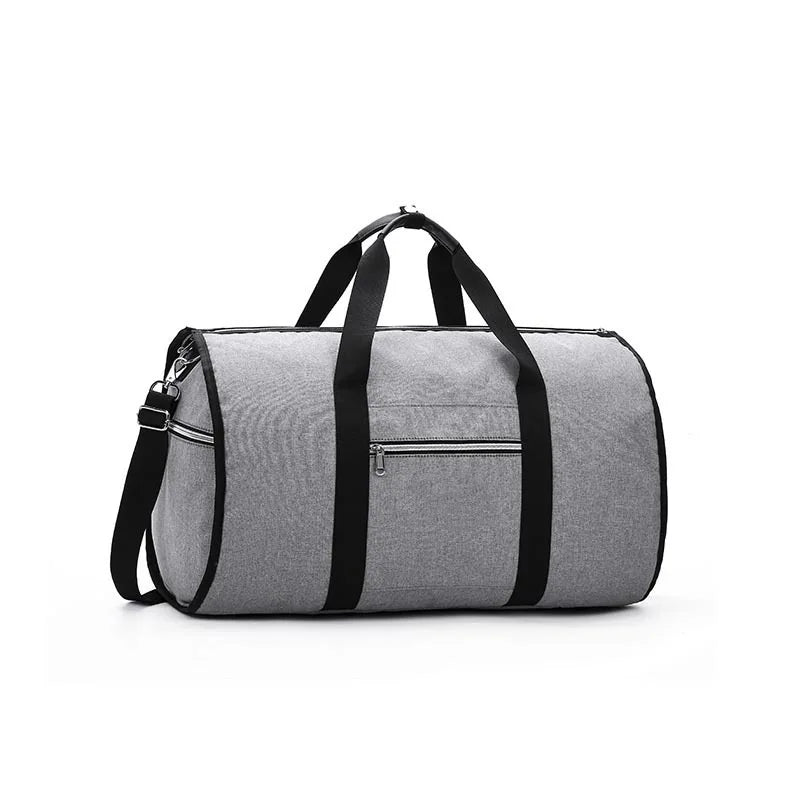 Men's Garment Bag Travel Duffel with Shoulder Strap and Luggage Storage