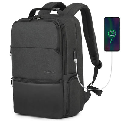 Men’s Expandable Laptop Backpack 15.6-19 Inch with RFID Protection