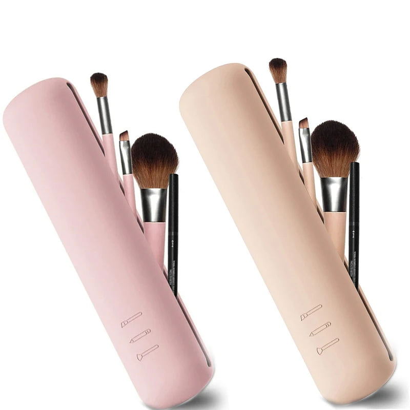 Magnetic Travel Makeup Brush Storage Bag Waterproof and Compact