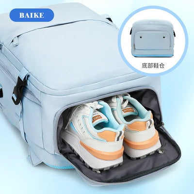 Women's Casual Waterproof Notebook Backpack for Work and Travel