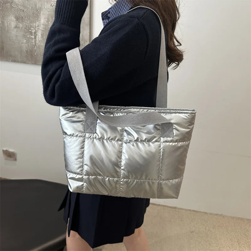 Fashion Ladies Tote Handbags Large Capacity Cotton Shopping Bag