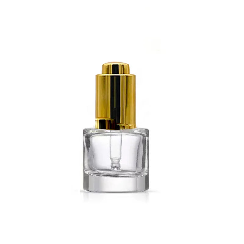Portable 15ml Glass Bottle for Essential Oils and Travel Use