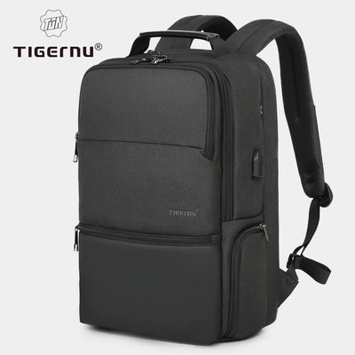 Men’s Expandable Laptop Backpack 15.6-19 Inch with RFID Protection