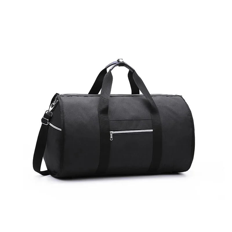Men's Garment Bag Travel Duffel with Shoulder Strap and Luggage Storage