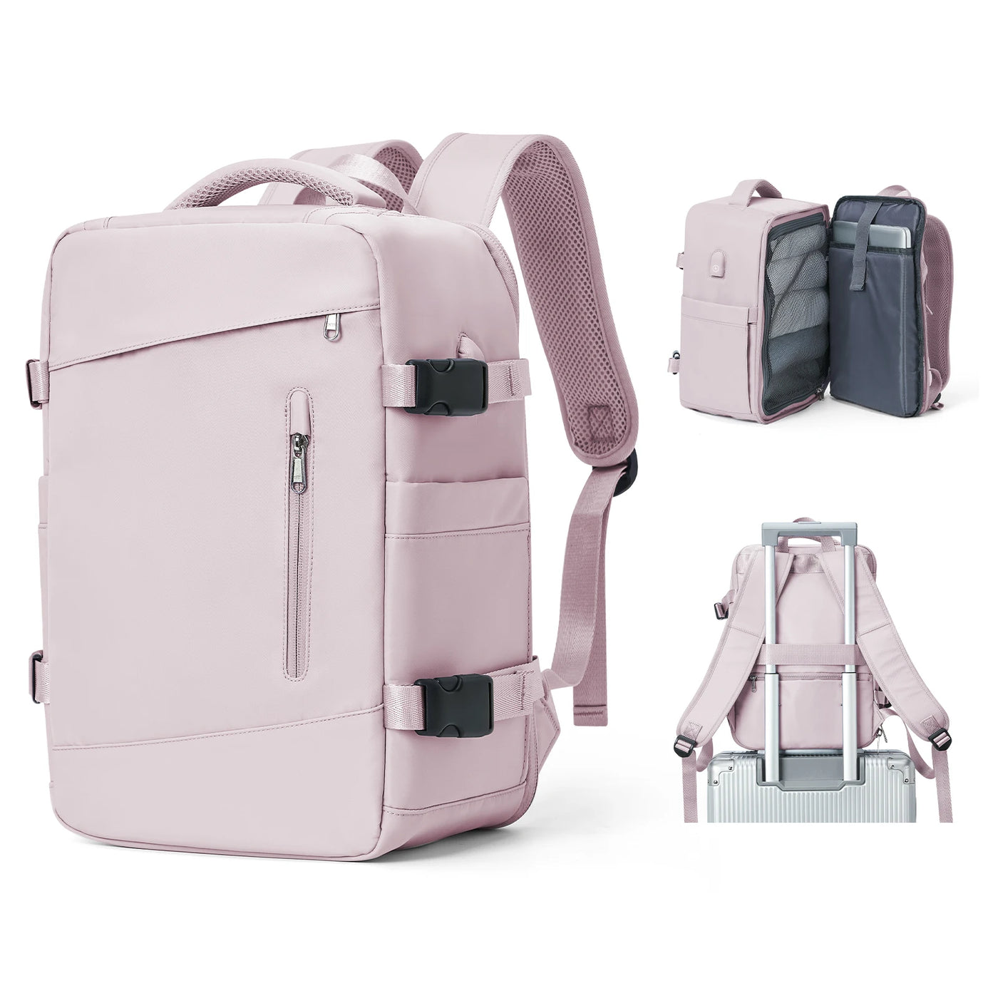 Lightweight Carry-On Backpack for Business and Leisure Travel