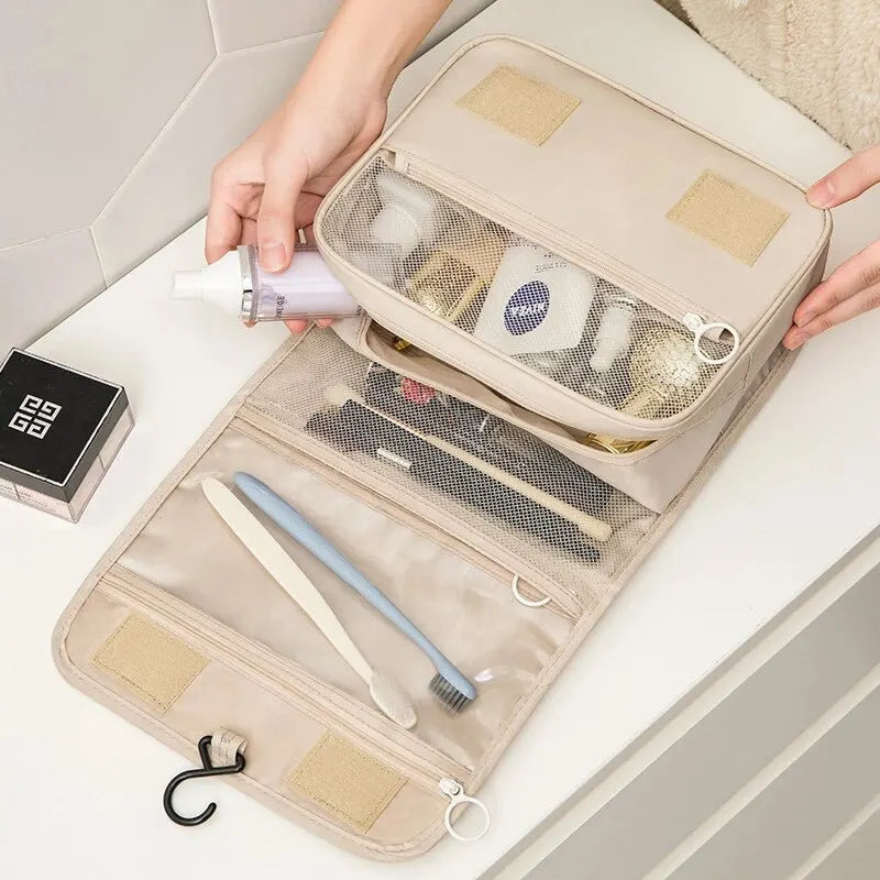 High-Quality Cosmetic Storage Bag for Travel and Bathroom Use