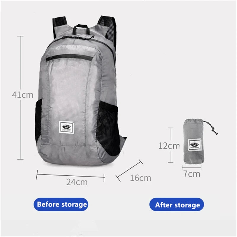 Ultra Light Outdoor Hiking Cycling Travel Backpack Bag
