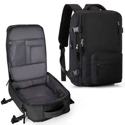 Women's Multifunctional Travel Backpack for Airplane and Luggage