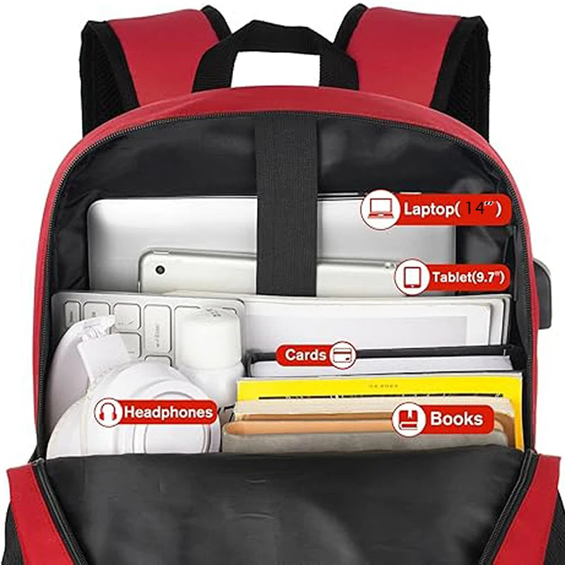 New Waterproof Men Backpack Business Office Back Bags