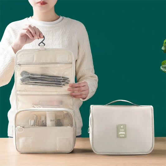 High-Quality Cosmetic Storage Bag for Travel and Bathroom Use