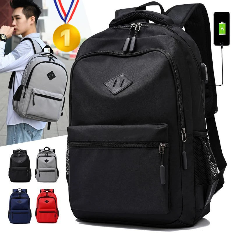 New Waterproof Men Backpack Business Office Back Bags