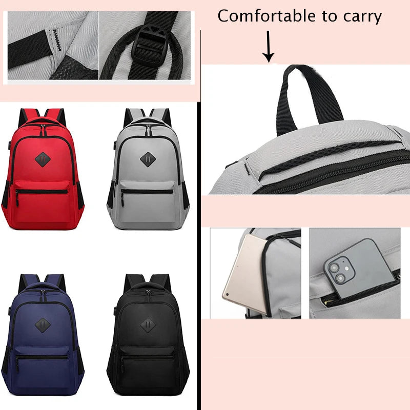 New Waterproof Men Backpack Business Office Back Bags