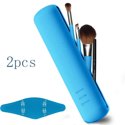 Magnetic Travel Makeup Brush Storage Bag Waterproof and Compact