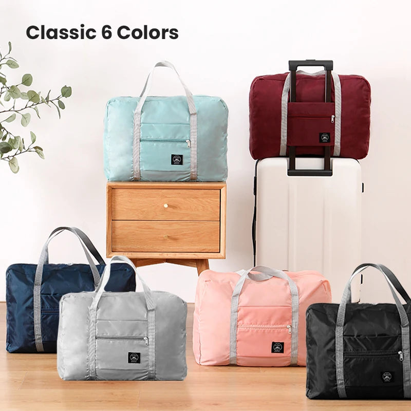 Foldable Travel Duffel Bag for Airlines Carry on Bag for Women