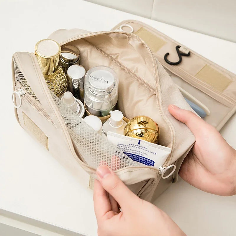 High-Quality Cosmetic Storage Bag for Travel and Bathroom Use
