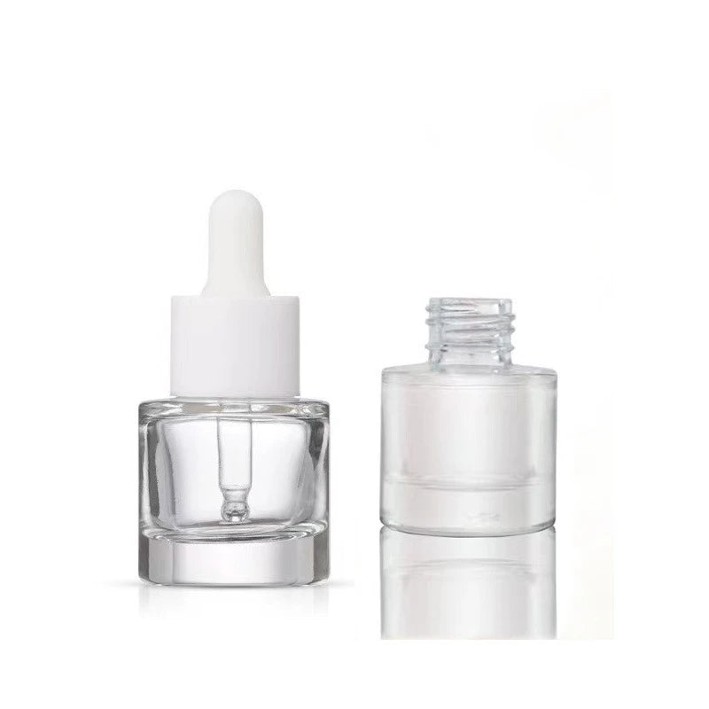 Portable 15ml Glass Bottle for Essential Oils and Travel Use