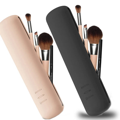 Magnetic Travel Makeup Brush Storage Bag Waterproof and Compact