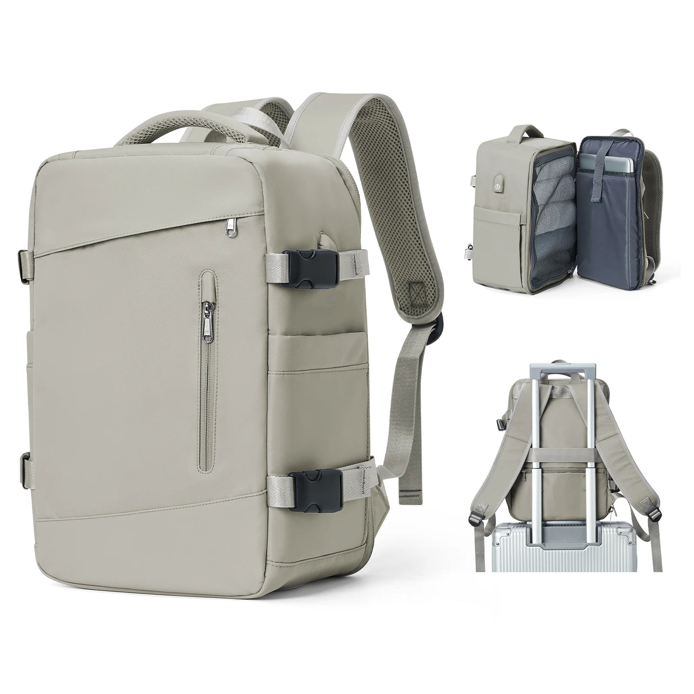 Lightweight Carry-On Backpack for Business and Leisure Travel
