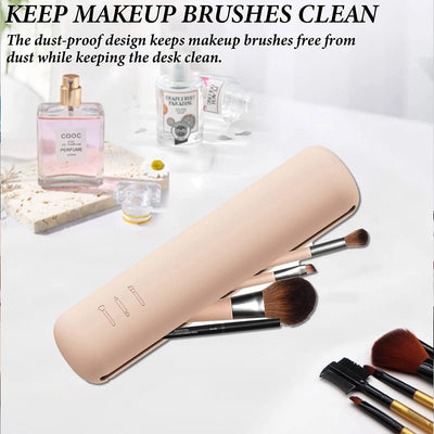 Magnetic Travel Makeup Brush Storage Bag Waterproof and Compact