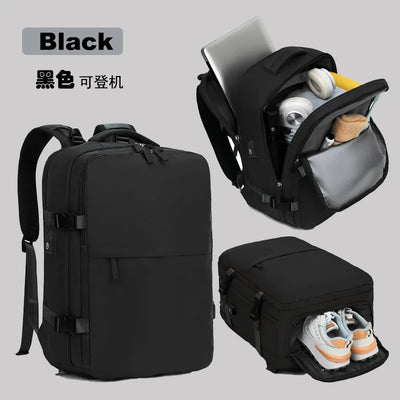 Women's Casual Waterproof Notebook Backpack for Work and Travel