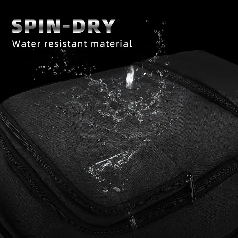 Men’s Expandable Laptop Backpack 15.6-19 Inch with RFID Protection