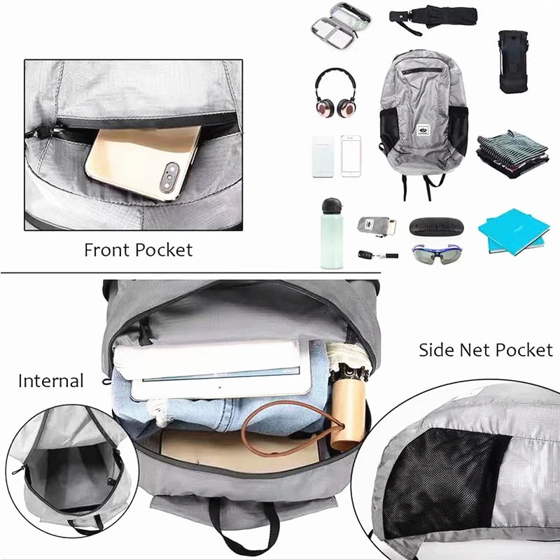 Ultra Light Outdoor Hiking Cycling Travel Backpack Bag