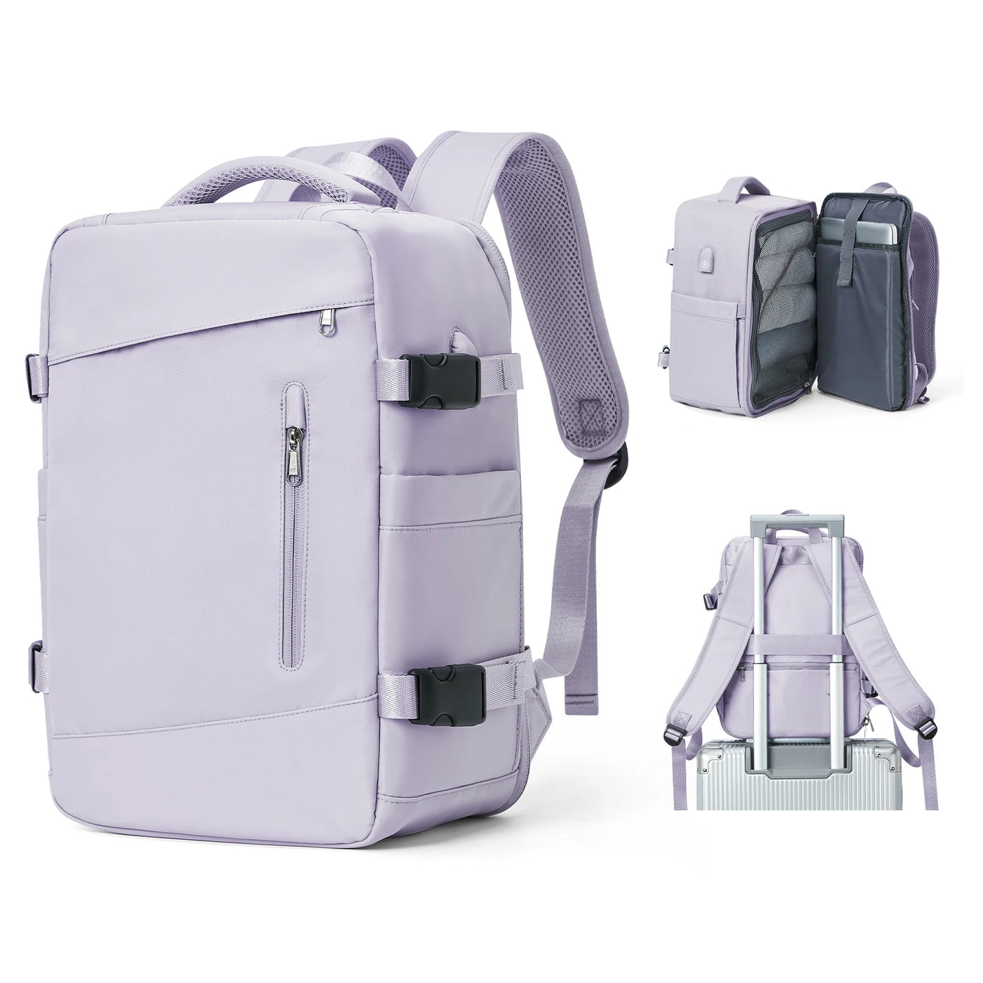 Lightweight Carry-On Backpack for Business and Leisure Travel