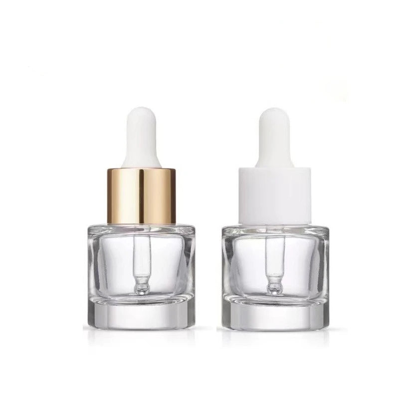 Portable 15ml Glass Bottle for Essential Oils and Travel Use