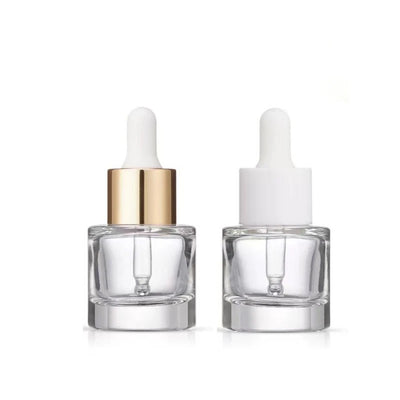 Portable 15ml Glass Bottle for Essential Oils and Travel Use