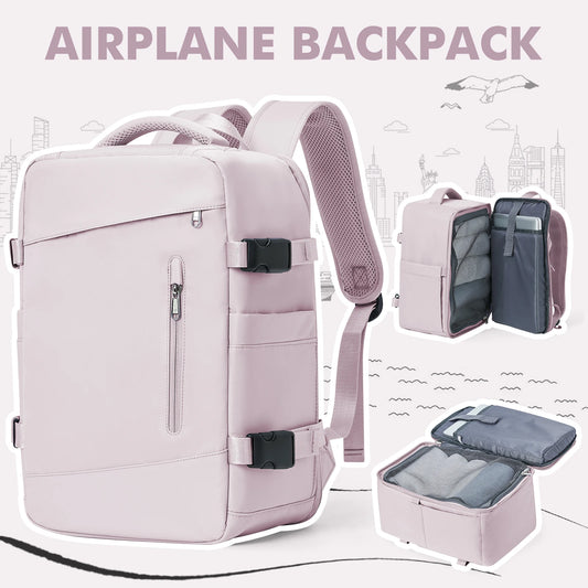 Lightweight Carry-On Backpack for Business and Leisure Travel

